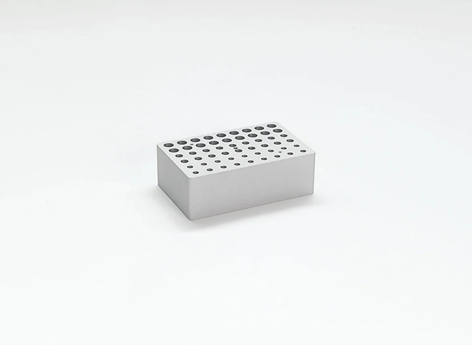 Blocco 18 fori per singolo volume per provette 0,2 / 0,5 /1,5 /2 ml perHB 120