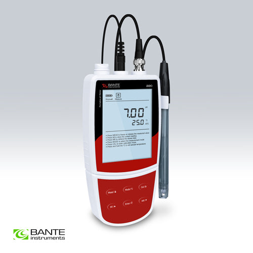 pHmetro, ORP portatile; 2.00 20.00 pH, accuracy: ±0.01 pH