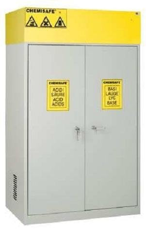 ARMADIO PER LO STOCCAGGIO DI PRODOTTI CHIMICI E SOSTANZE CORROSIVE Serie CHEMICALS CS106