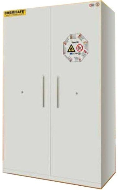 ARMADIO DI SICUREZZA PER LO STOCCAGGIO DI PRODOTTI INFIAMMABILI BACMY23 con 2 porte