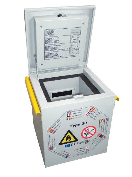 ARMADIO DI SICUREZZA PORTATILE DI PRODOTTI INFIAMMABILI Safety Fire Case