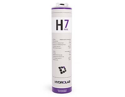 Cartuccia a scambio ionico 2000ml H7 TOC